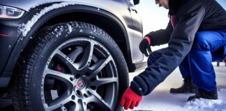 Оптимальное давление в шинах зимой