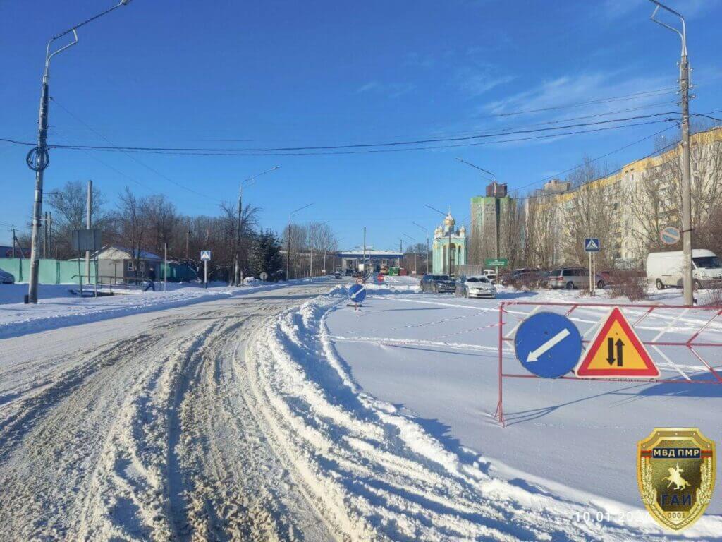 КПП "Рыбница-мост", движение