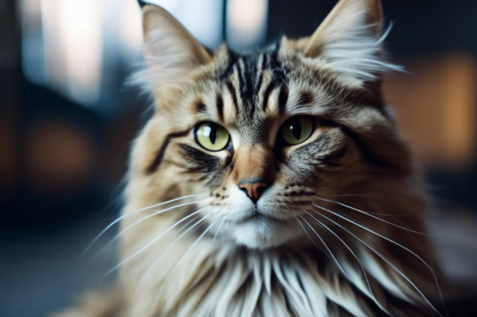 Кошка. Фото ИИ kandinsky