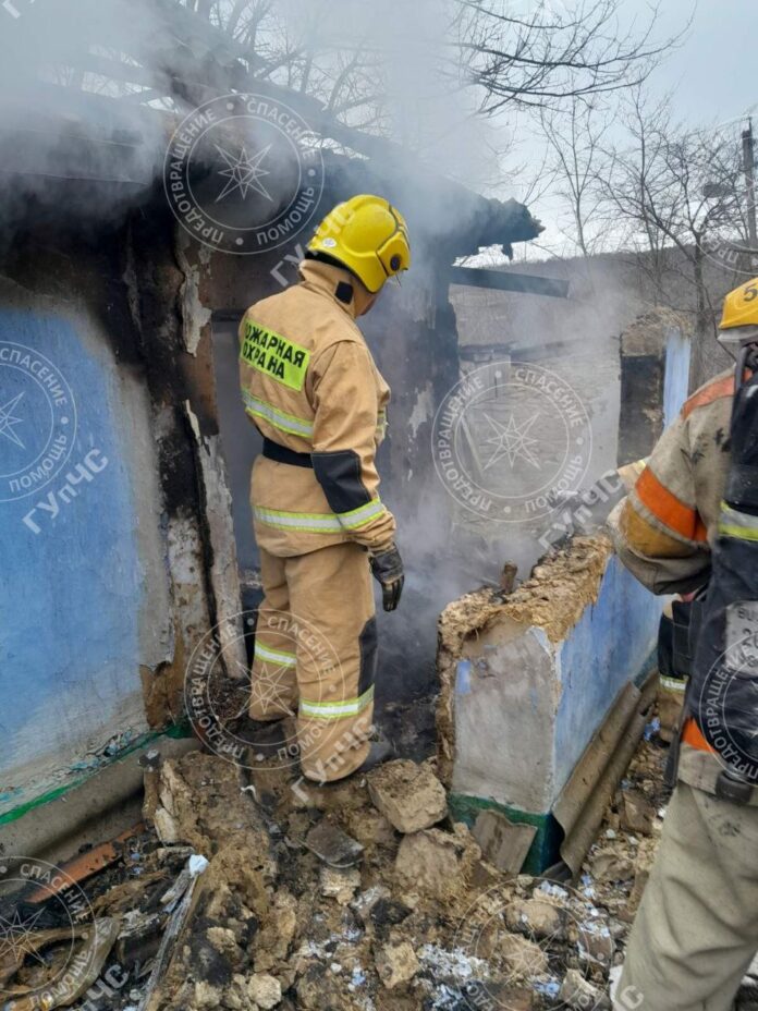 Пожар. Плоть. Фото ГУпЧС
