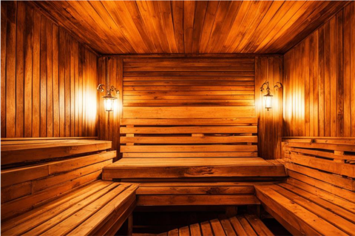 Баня Фото ИИ kandinsky