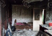 Пожар в квартире из-за неосторожности при курении