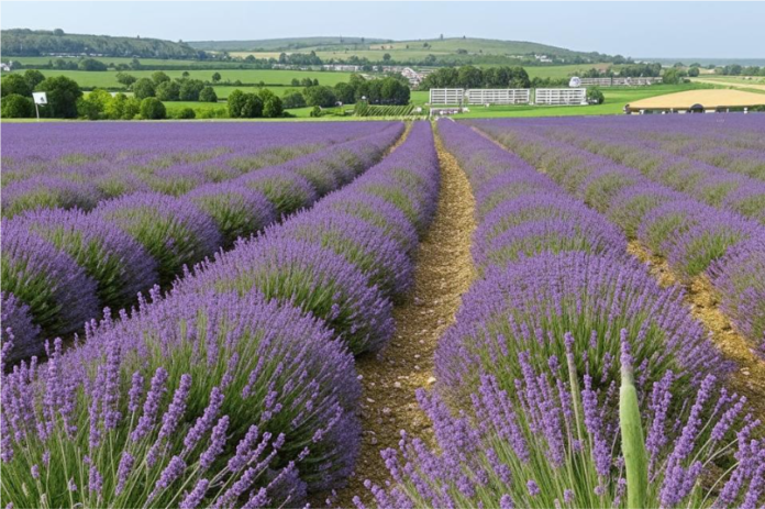 Лавандовое поле. Фото ИИkandinsky