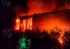 Пожар в селе Васильевка Рыбницкого района: сгорела школа пожар, Рыбницкий район, школа