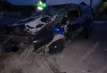 20-летний водитель уснул за рулем ДТП, авария, Рыбница