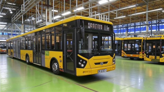 электротроллейбус. Фото ИИ kandinsky