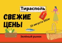 Обзор цен на “Зелёном рынке” Тирасполя от 23 августа 2024 года