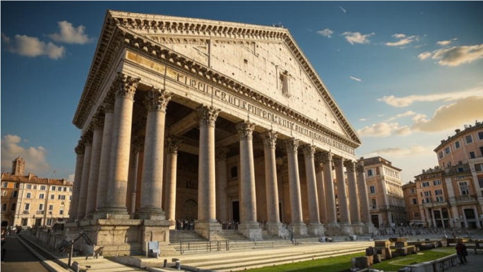 Древнеримский бетон. Фото ИИ kandinsky Древнеримский бетон. Фото ИИ kandinsky