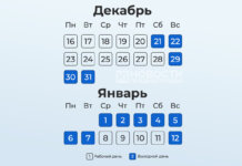 10 новогодних выходных подряд утвердили в Приднестровье Новогодние выходные. Фото с сайта ИА Новости Приднестровья