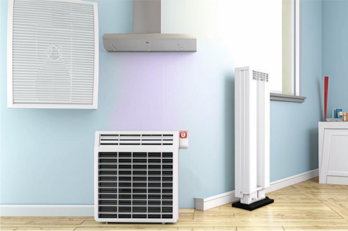 Кондиционер или обогреватель. Фото ИИ kandinsky