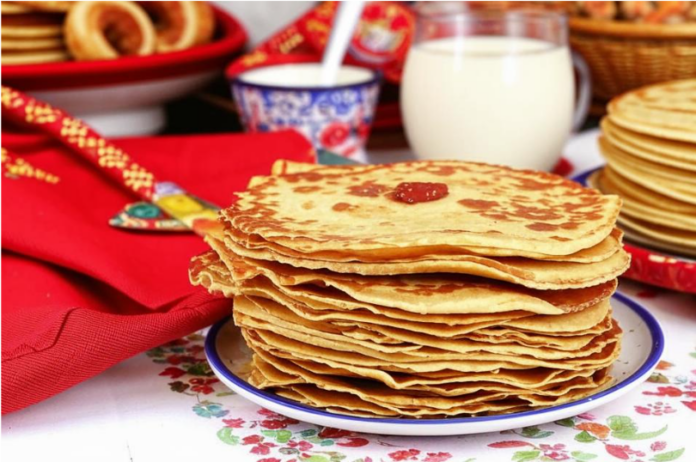 Масленица. Лакомка. Фото ИИ kandinsky