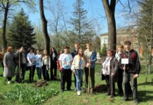 В Рыбнице заложили Сад памяти волонтеры Победы, студенты ПГУ, сад, озеленение, 80 лет Победы