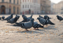 Штраф за кормление голубей
