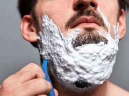 В Молдове обнаружена пена для бритья с токсичным веществом Пена для бритья. Фото ИИ kandinsky