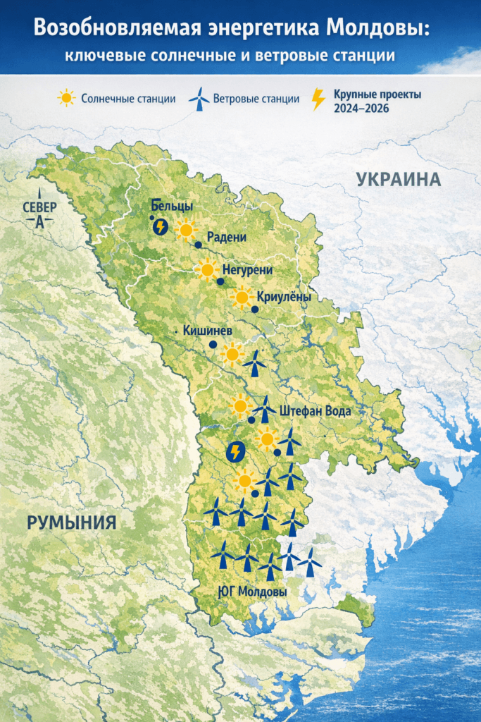Молдова ускоряет зелёный переход