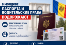 В Молдове паспорта и водительские права подорожают Молдова, паспорт и водительские права