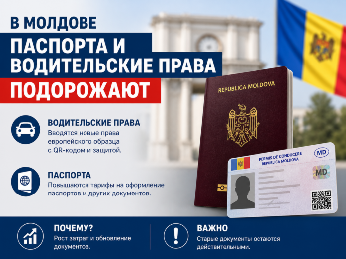 Молдова, паспорт и водительские права