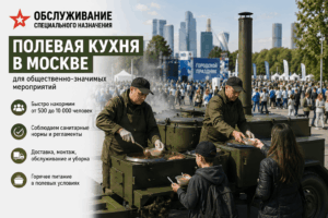 Полевая кухня в Москве